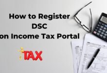How to register dsc on income tax portal